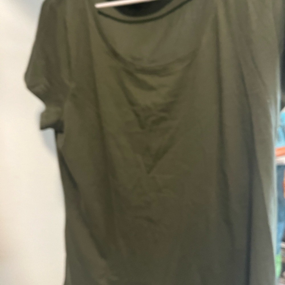 No Boundaries Olive Short Sleeve Tee
